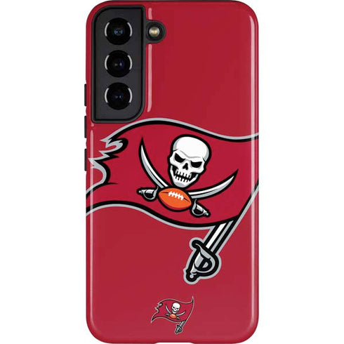 NFL Tampa Bay Buccaneers Large Logo Galaxy S22 Pro Case