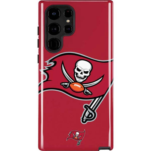 NFL Tampa Bay Buccaneers Large Logo Galaxy S22 Ultra Pro Case