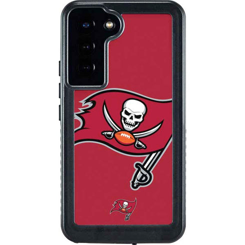 NFL Tampa Bay Buccaneers Large Logo Galaxy S23 Plus Waterproof Case