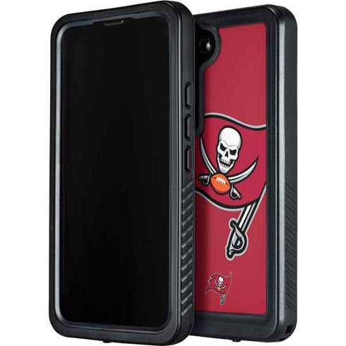NFL Tampa Bay Buccaneers Large Logo Galaxy S23 Plus Waterproof Case