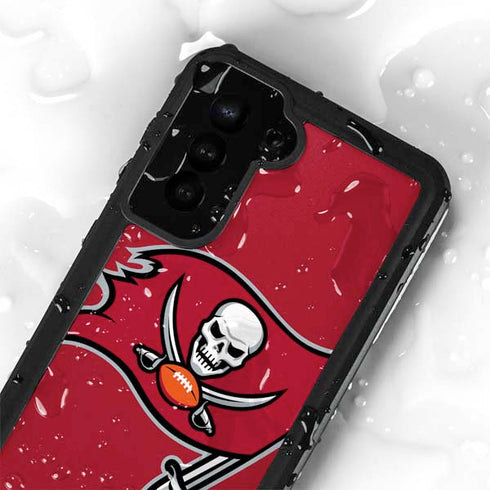 NFL Tampa Bay Buccaneers Large Logo Galaxy S23 Waterproof Case