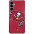 NFL Tampa Bay Buccaneers Large Logo Galaxy S24 Plus Clear Case