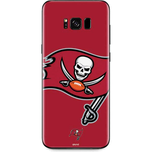 NFL Tampa Bay Buccaneers Large Logo Galaxy S8 Plus Skin