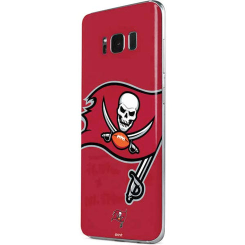 NFL Tampa Bay Buccaneers Large Logo Galaxy S8 Skin