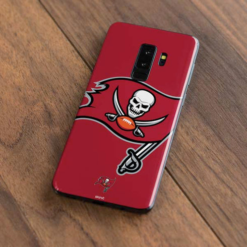 NFL Tampa Bay Buccaneers Large Logo Galaxy S9 Plus Skin