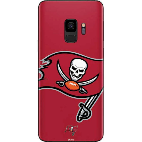 NFL Tampa Bay Buccaneers Large Logo Galaxy S9 Skin