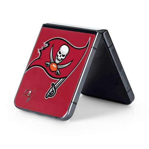 NFL Tampa Bay Buccaneers Large Logo Galaxy Z Flip5 5G Skin