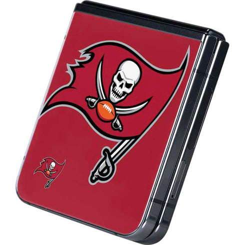 NFL Tampa Bay Buccaneers Large Logo Galaxy Z Flip5 5G Skin