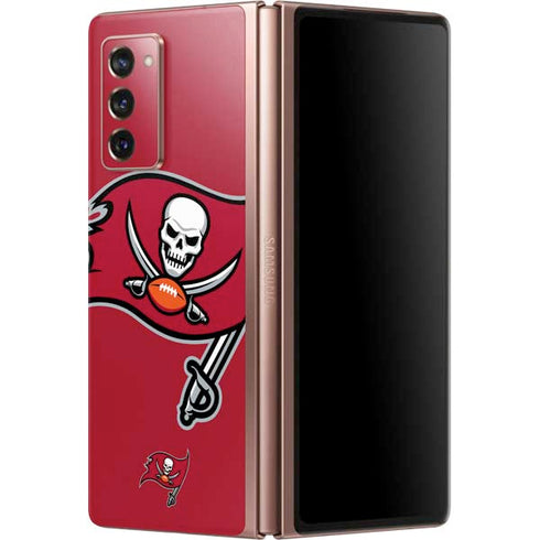 NFL Tampa Bay Buccaneers Large Logo Galaxy Z Fold2 5G Skin