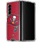 NFL Tampa Bay Buccaneers Large Logo Galaxy Z Fold4 5G Clear Case