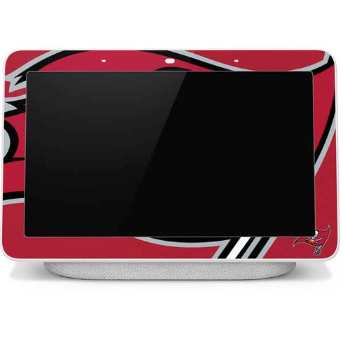 NFL Tampa Bay Buccaneers Large Logo Google Home Hub Skin