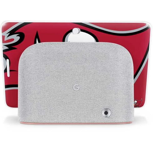 NFL Tampa Bay Buccaneers Large Logo Google Home Hub Skin