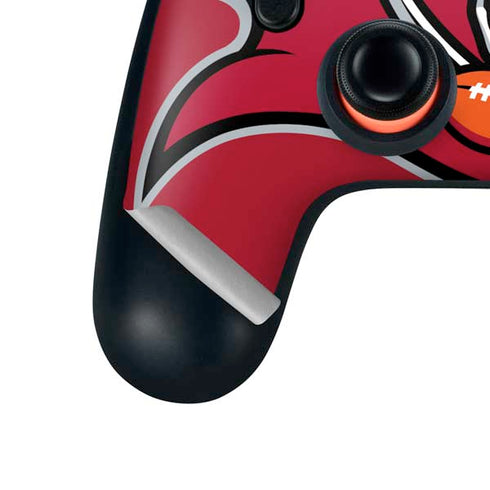 NFL Tampa Bay Buccaneers Large Logo Google Stadia Controller Skin