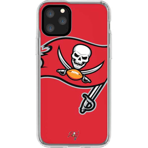 NFL Tampa Bay Buccaneers Large Logo iPhone 11 Pro Clear Case