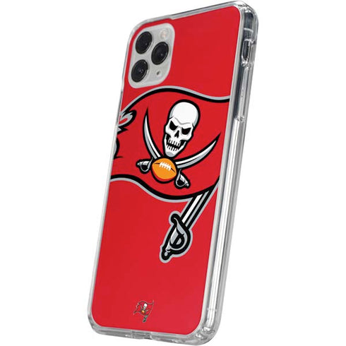 NFL Tampa Bay Buccaneers Large Logo iPhone 11 Pro Clear Case