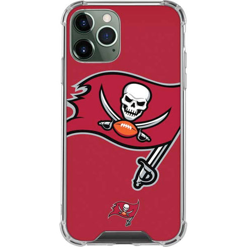 NFL Tampa Bay Buccaneers Large Logo iPhone 11 Pro Max Clear Case