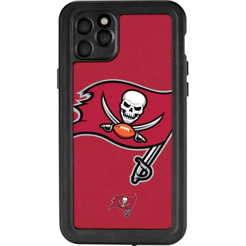 NFL Tampa Bay Buccaneers Large Logo iPhone 11 Pro Max Waterproof Case