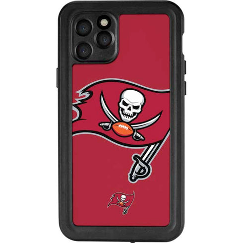 NFL Tampa Bay Buccaneers Large Logo iPhone 11 Pro Waterproof Case