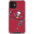 NFL Tampa Bay Buccaneers Large Logo iPhone 12 Clear Case