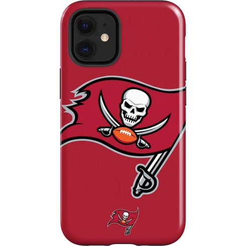 NFL Tampa Bay Buccaneers Large Logo iPhone 12 Mini Impact Case
