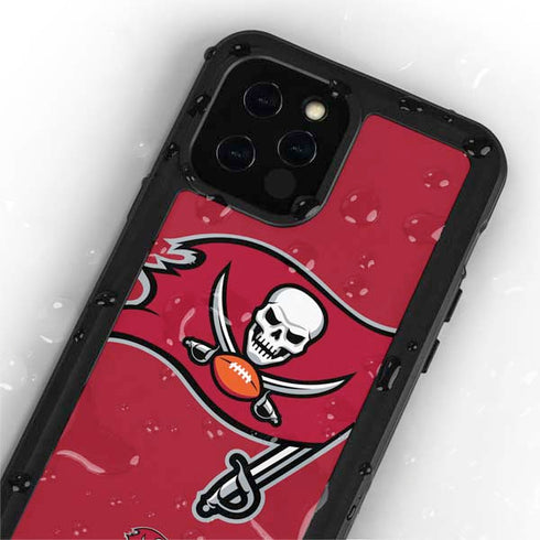 NFL Tampa Bay Buccaneers Large Logo iPhone 12 Pro Max Waterproof Case