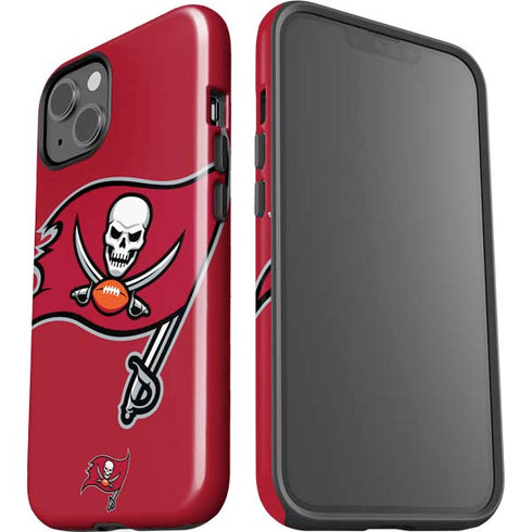 NFL Tampa Bay Buccaneers Large Logo iPhone 13 Impact Case