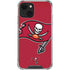 NFL Tampa Bay Buccaneers Large Logo iPhone 13 Mini Clear Case