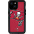 NFL Tampa Bay Buccaneers Large Logo iPhone 13 Mini Waterproof Case