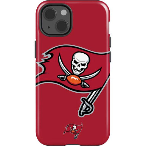 NFL Tampa Bay Buccaneers Large Logo iPhone 15 Impact Case