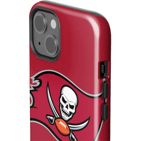 NFL Tampa Bay Buccaneers Large Logo iPhone 15 Impact Case