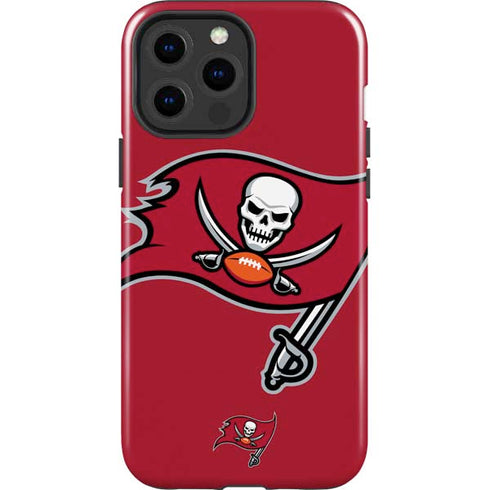 NFL Tampa Bay Buccaneers Large Logo iPhone 15 Pro Max Impact Case