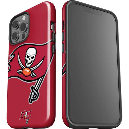 NFL Tampa Bay Buccaneers Large Logo iPhone 15 Pro Max Impact Case