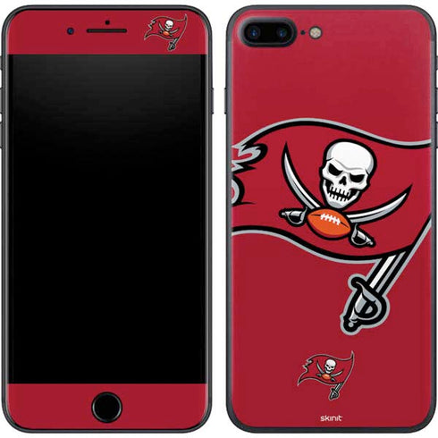 NFL Tampa Bay Buccaneers Large Logo iPhone 8 Plus Skin