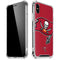 NFL Tampa Bay Buccaneers Large Logo iPhone XS Max Clear Case