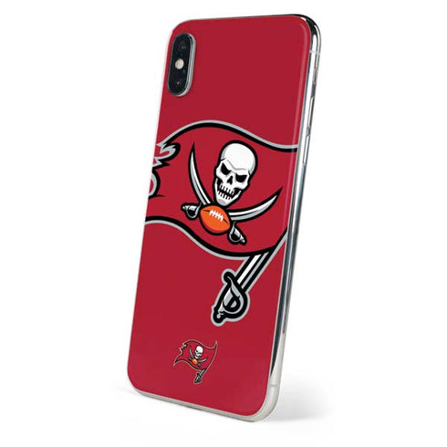 NFL Tampa Bay Buccaneers Large Logo iPhone XS Skin