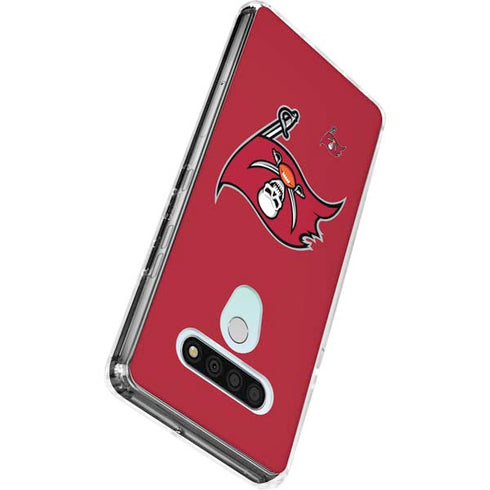 NFL Tampa Bay Buccaneers Large Logo LG Stylo 6 Clear Case