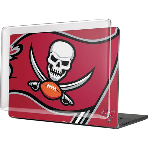NFL Tampa Bay Buccaneers Large Logo MacBook Pro 16in (2021-25) Case plus Skin