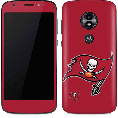 NFL Tampa Bay Buccaneers Large Logo Moto E5 Play Skin