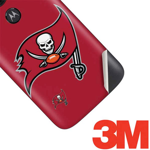 NFL Tampa Bay Buccaneers Large Logo Moto E5 Play Skin