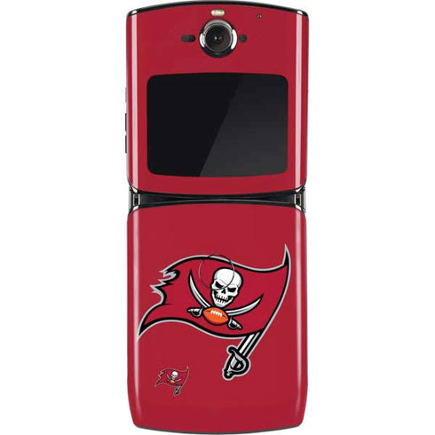 NFL Tampa Bay Buccaneers Large Logo Motorola RAZR Skin