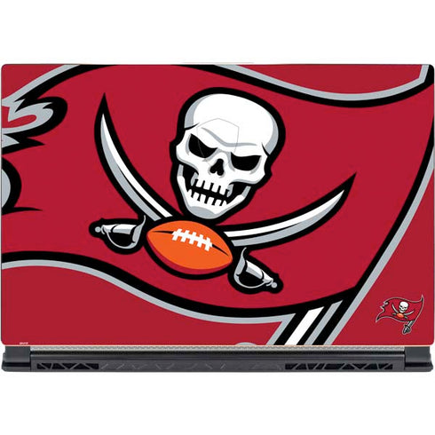 NFL Tampa Bay Buccaneers Large Logo MSI GS65 Stealth Laptop Skin