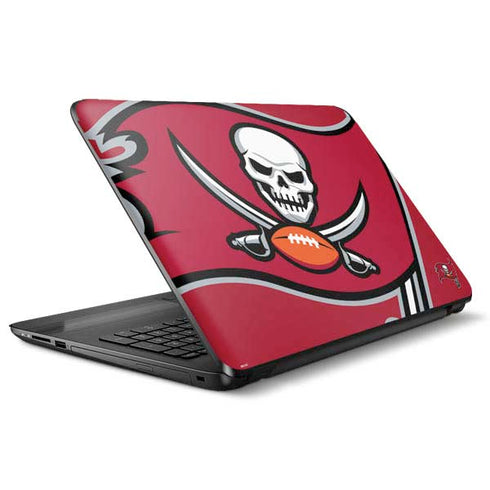 NFL Tampa Bay Buccaneers Large Logo HP Notebook Skin