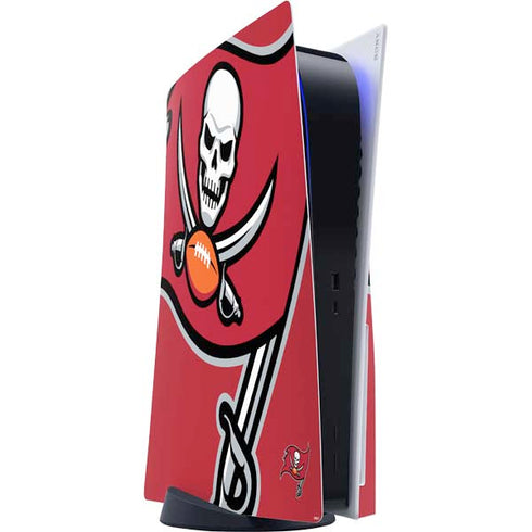 NFL Tampa Bay Buccaneers Large Logo PS5 Console Skin