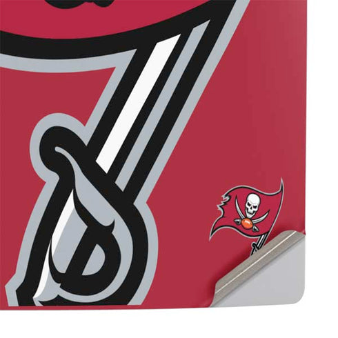 NFL Tampa Bay Buccaneers Large Logo PS5 Console Skin