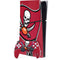 NFL Tampa Bay Buccaneers Large Logo PS5 Slim Digital Edition Bundle Skin
