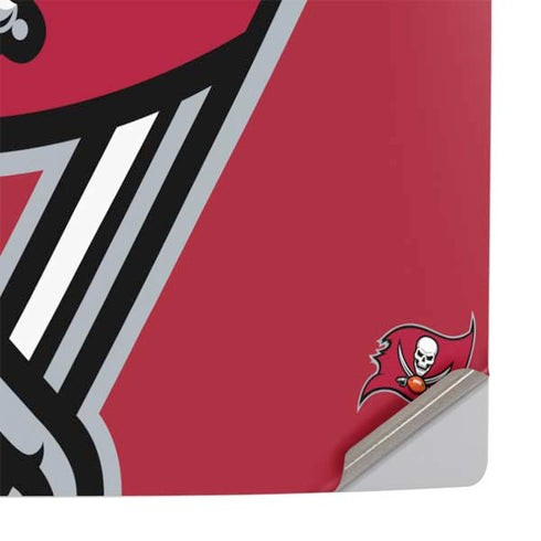 NFL Tampa Bay Buccaneers Large Logo PS5 Slim Digital Edition Console Skin