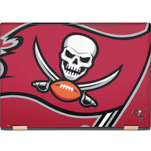 NFL Tampa Bay Buccaneers Large Logo HP Spectre Skin