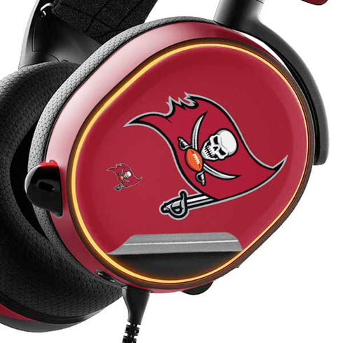 NFL Tampa Bay Buccaneers Large Logo SteelSeries Arctis 5 Skin