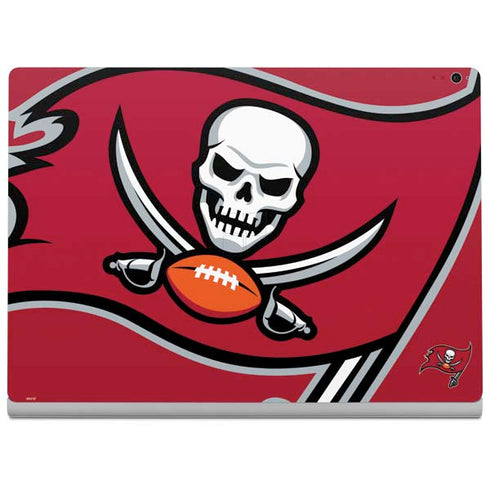 NFL Tampa Bay Buccaneers Large Logo Surface Book 2 15in Skin