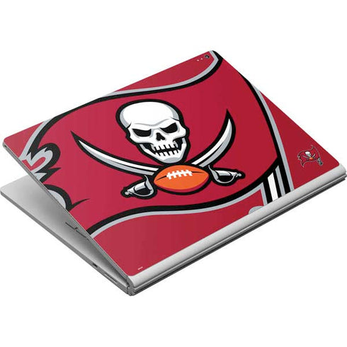 NFL Tampa Bay Buccaneers Large Logo Surface Book Skin